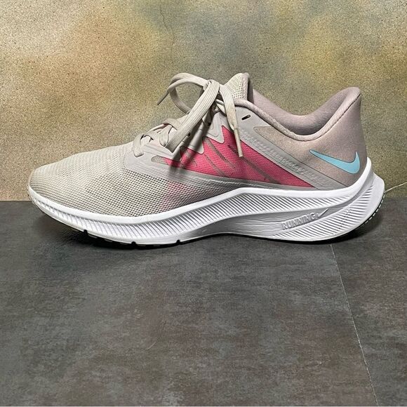 Nike Quest 3 CD0232-008 Grey/Glacier Ice/Violet Women's Running Shoes Size 8.5 - Picture 13 of 16